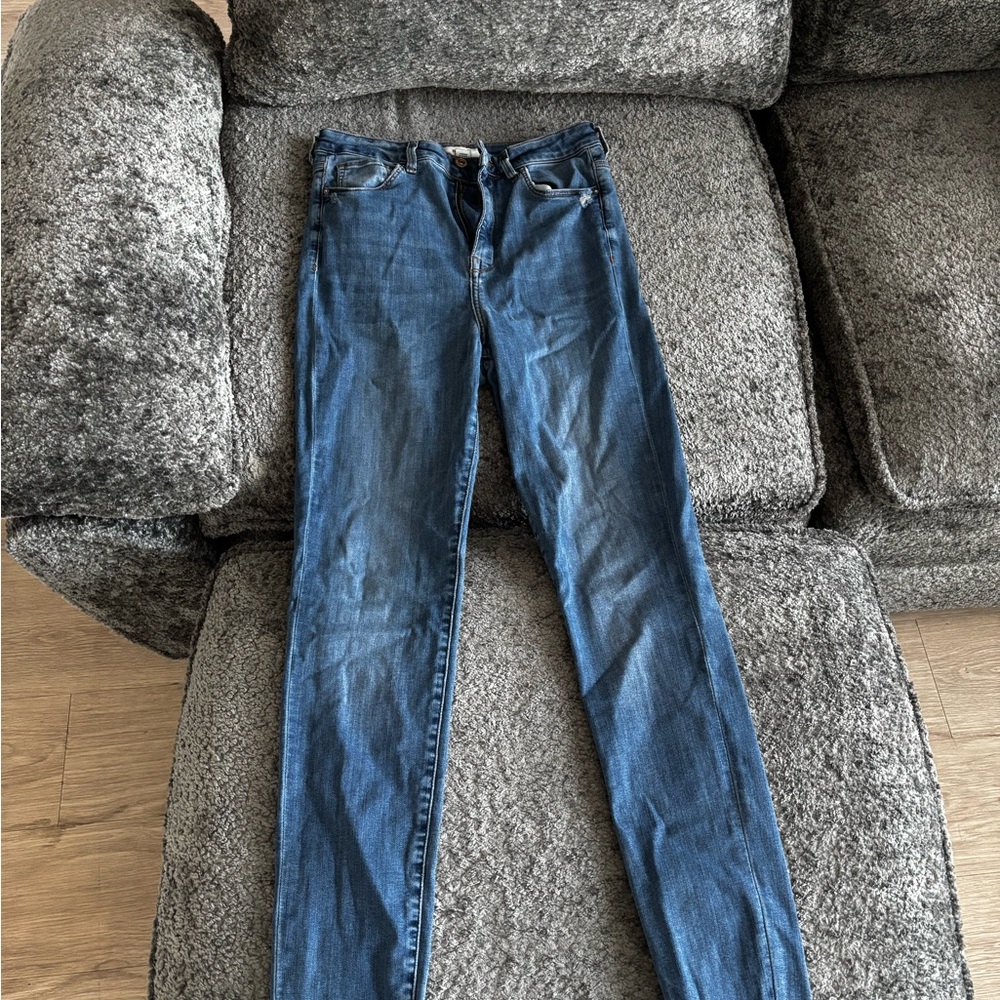 Forever 21 Blue Skinny Jeans Classic Denim
